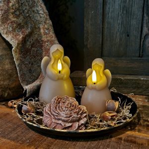 Led engel taupe (14cm)