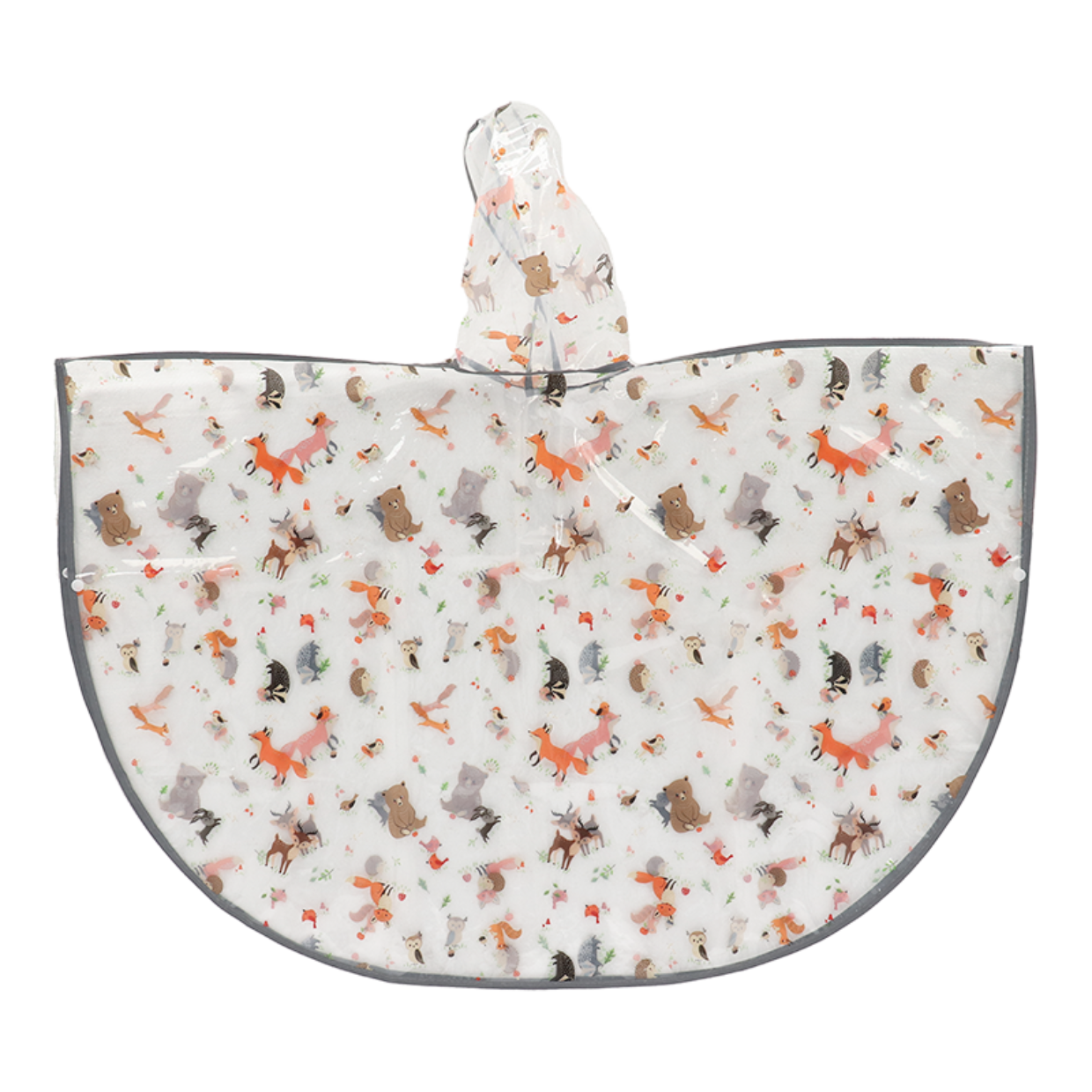 Kinderponcho bosdieren